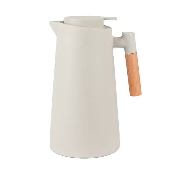 Garrafa Térmica 1L Beje - Ponto da Porcelana