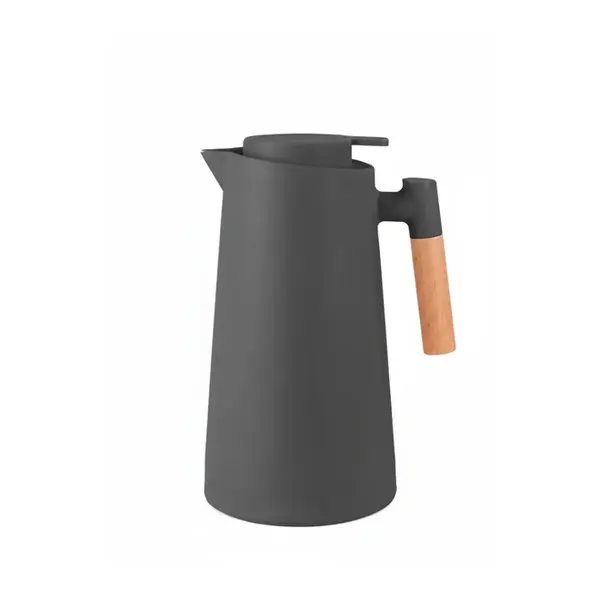 Garrafa Térmica 1L Cinza- Ponto da Porcelana