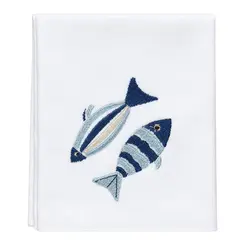 1451 GBB 261(GB BORDADO PEIXES TECIDO BRANCO)
