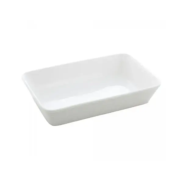 Refratário de Porcelana Línea Branco 25cm