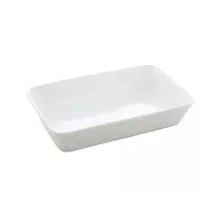 Refratário de Porcelana Línea Branco 25cm