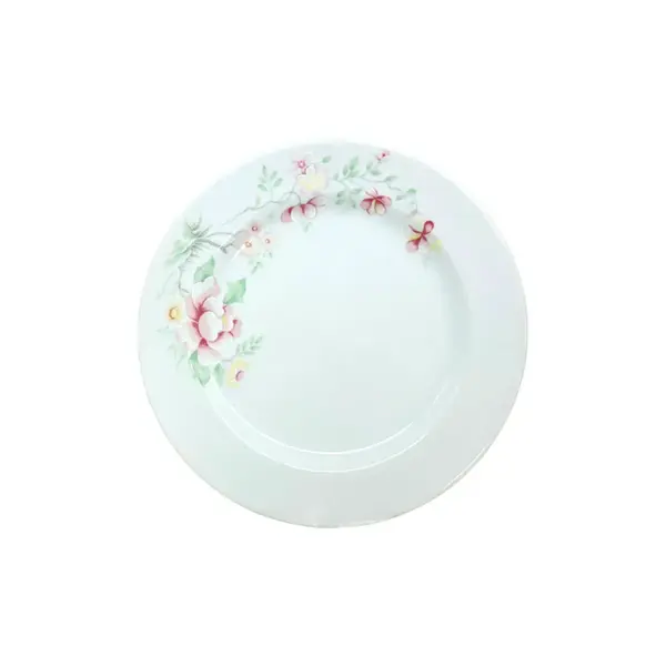 Prato Sobremesa Porcelana Schmidt - Dec. R015 2ª Linha