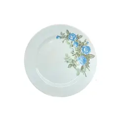 Prato Sobremesa Porcelana Schmidt - Dec. R016 2ª Linha