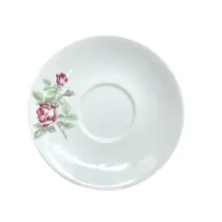 Caneca com Pires Porcelana Schmidt - Dec. R017 2ª Linha