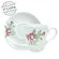 Caneca com Pires Porcelana Schmidt - Dec. R017 2ª Linha