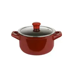 Panela de Cerâmica Duo Pomodoro com Tampa de Cerâmica