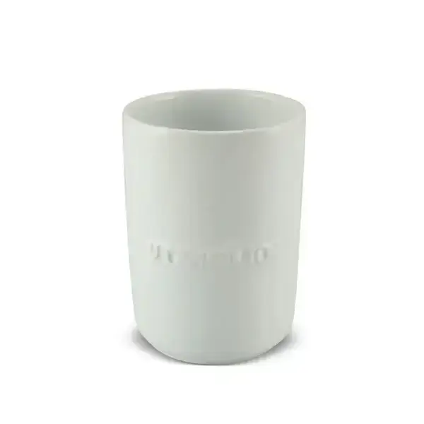 Porta-Utensílios de Cerâmica Branco