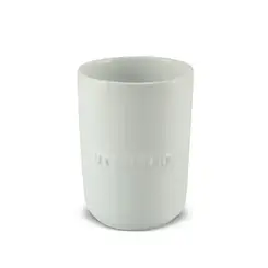 Porta-Utensílios de Cerâmica Branco