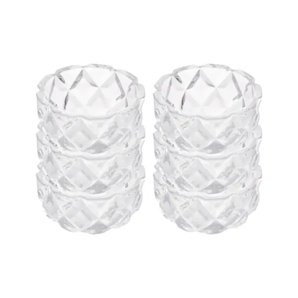Conjunto 6 Bowl de Cristal de Chumbo Deli Diamond 11x5,5cm
