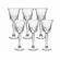 Conjunto com 6 Taças de Vinho de Cristal Ecológico Belle Jour