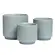 Jogo 3 Vasos Decorativos 20,6cm em Ceramica - Ponto da Porcelana