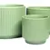 Jogo 3 Vasos Decorativos 20,6cm em Ceramica - Ponto da Porcelana