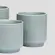 Jogo 3 Vasos Decorativos 20,6cm em Ceramica - Ponto da Porcelana