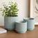 Jogo 3 Vasos Decorativos 20,6cm em Ceramica - Ponto da Porcelana