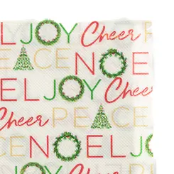 Guardanapo de Papel Noel Joy 20 Folhas 33cm - Ponto da Porcelana
