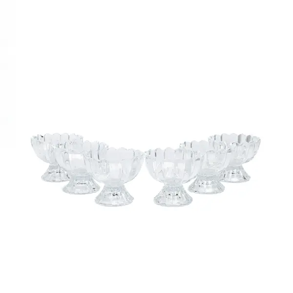 Jogo 6 Bowls de Vidro 8cm - Ponto da Porcelana