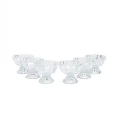 Jogo 6 Bowls de Vidro 8cm - Ponto da Porcelana