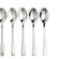 Jogo 6 Colheres 12cm em Aço Inox - Ponto da Porcelana