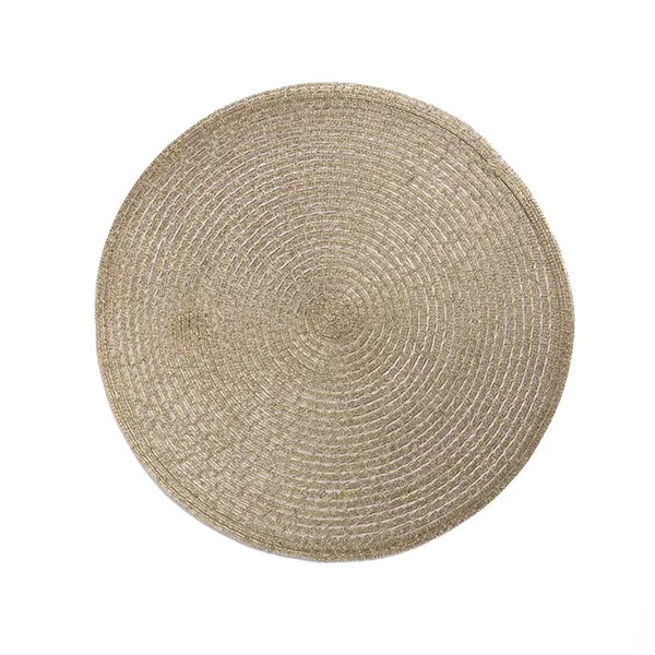 Americano 38x38cm Dourado - Ponto da Porcelana