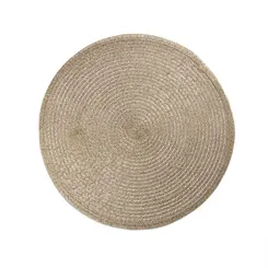 Americano 38x38cm Dourado - Ponto da Porcelana