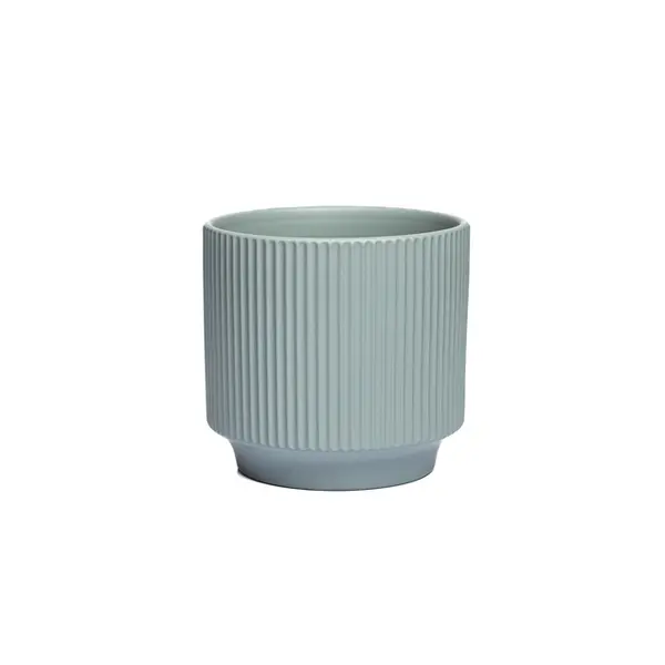 Vaso Decorativo 2,3cm em Ceramica - Ponto da Porcelana