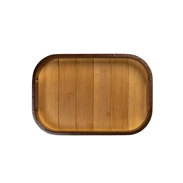 Bandeja de Bambu 46cm - Ponto da Porcelana