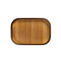 Bandeja de Bambu 46cm - Ponto da Porcelana