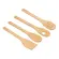 Conjunto com 4 Utensílios de Bambu Isa Scherer