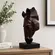Escultura Decorativa Cabeça de Cavalo 40 cm