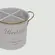 Porta Talher Olina Off White em Metal – 13,5cm x 12,3cm