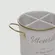 Porta Talher Olina Off White em Metal – 13,5cm x 12,3cm