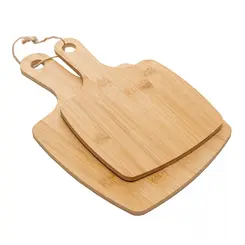 Kit 2 Tábuas de Corte em Bambu