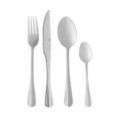 Faqueiro 24 Peças de Aço Inox Positano