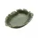 Centro de Mesa Decorativo Grande em Cerâmica Formato Folha Verde
