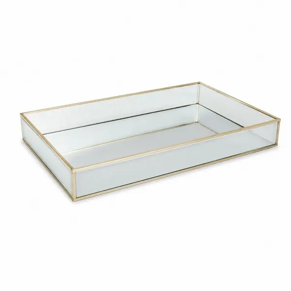 Bandeja Retangular Hygge Gold Grande