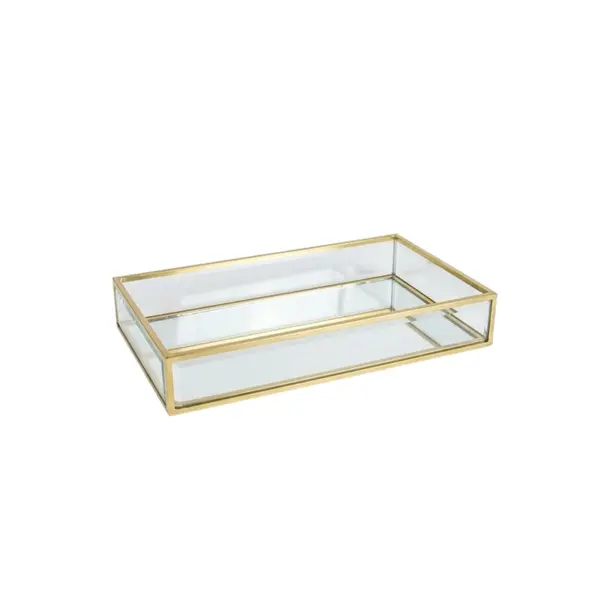 Bandeja Retangular Hygge Gold Média