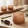 Porta-Velas Redondo Light Nude