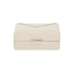 Caixa Organizadora Revestida Off White em Mdf