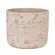 Cachepot Grande Bege em Cimento