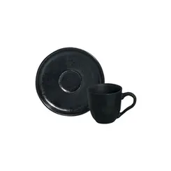 Xícara de Café de Cerâmica Bio Eclipse 120ml com Pires