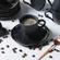 Xícara de Café de Cerâmica Bio Eclipse 120ml com Pires