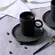 Xícara Café de Cerâmica Basic Rust 90ml com Pires