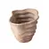 Vaso de Cerâmica Ondulado