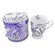 Caneca de Cerâmica Lavanda com Caixa e Laço