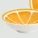 Bowl de Cerâmica Decorado Estampa Laranja