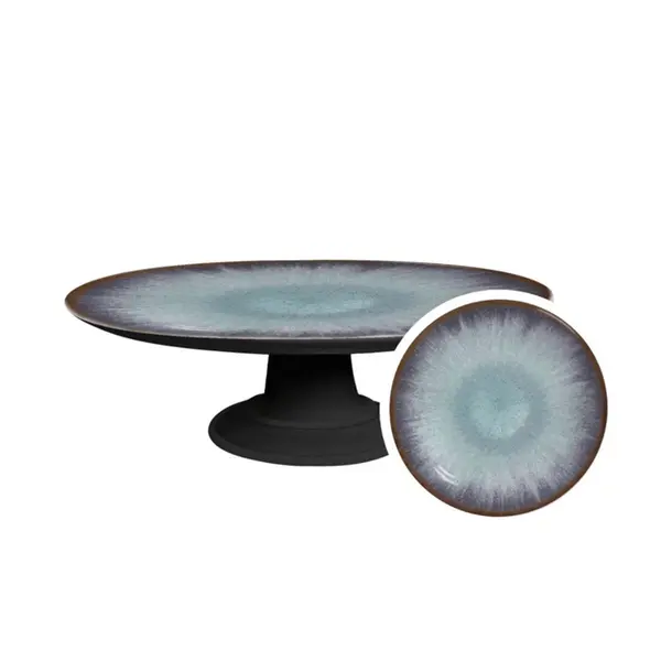 Boleira de Cerâmica com Base Tie Dye