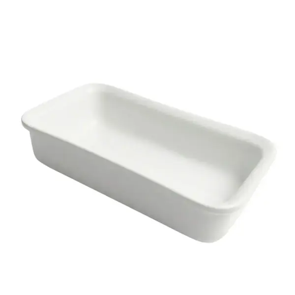 Travessa GN Pequena Branca de Cerâmica Linha Buffet 2ª Linha