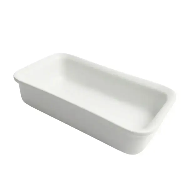 Travessa GN Pequena Branca de Cerâmica Linha Buffet 2ª Linha