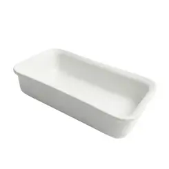 Travessa GN Pequena Branca de Cerâmica Linha Buffet 2ª Linha