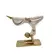 Escultura Decorativa Resinada Mulher Yoga